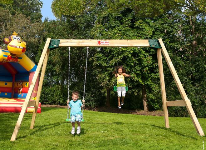 commercial wooden swing sets